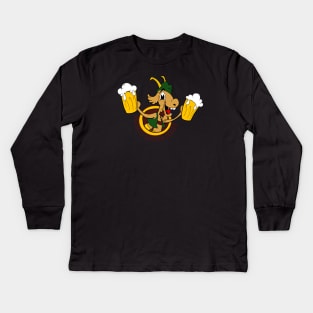 the lonely goatherd tavern Kids Long Sleeve T-Shirt